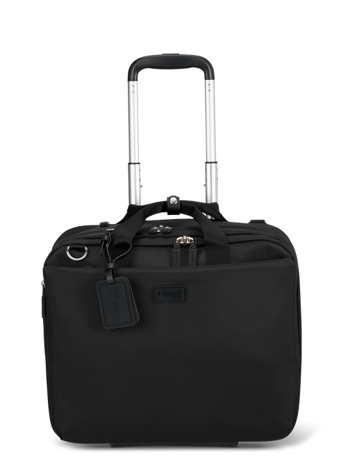 Lipault 4BIZ Rolling Laptop Bag Black