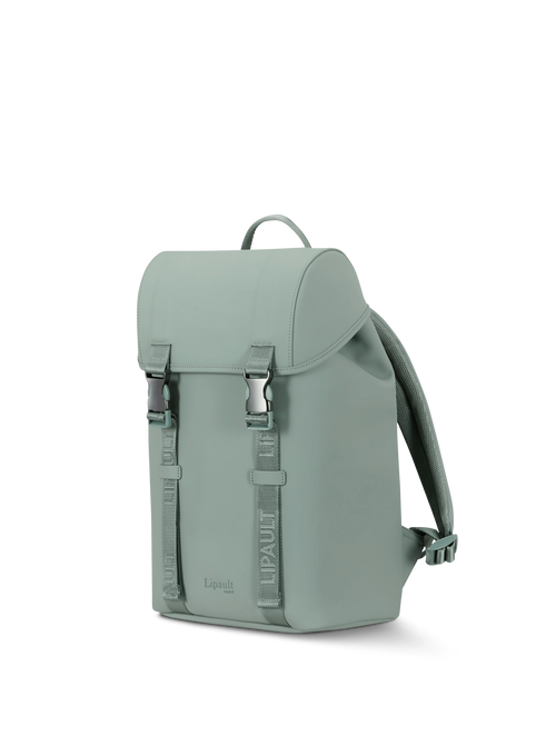 Lipault Lost In Berlin MIini Exile Backpack  Yoga Green