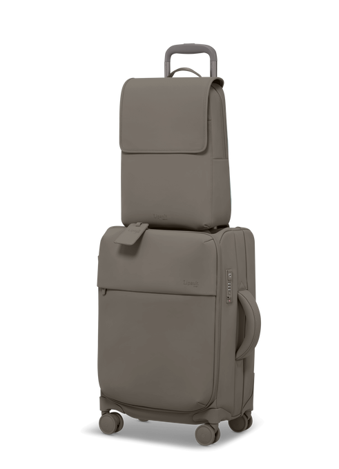 Lipault Lost In Berlin Square Backpack 2.0  Ash Stone