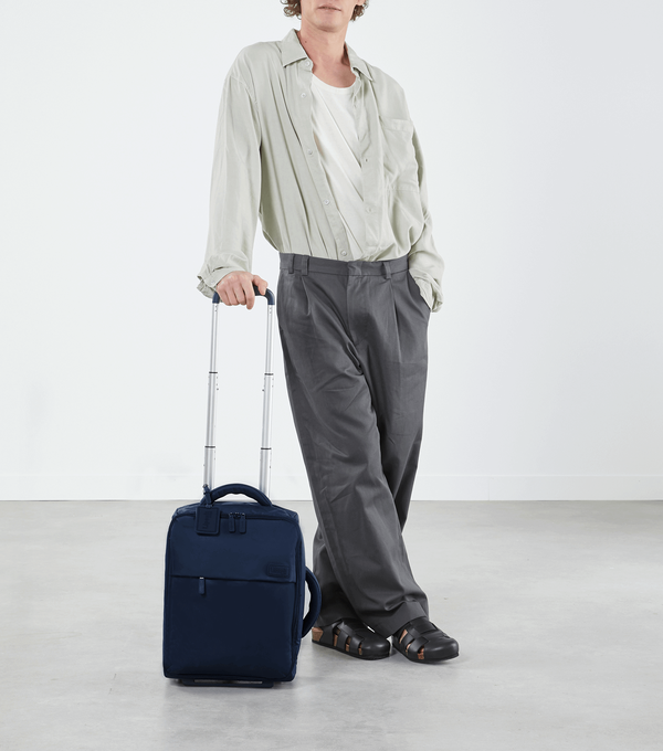 Lipault Foldable Plume Mini Cabin 45cm  Navy