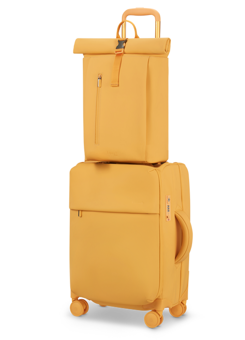 Lipault Lost In Berlin Rolltop Backpack 2.0  Mango Burst