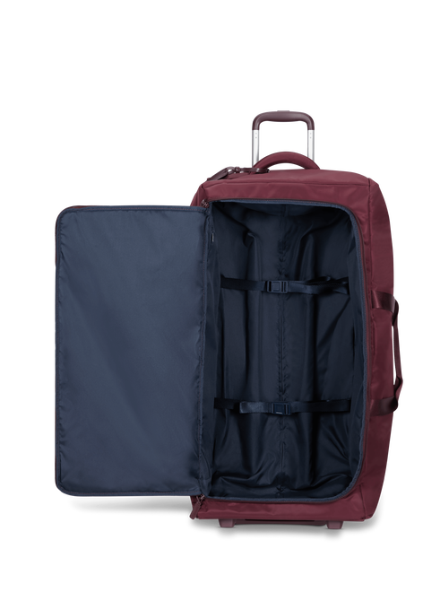 Lipault Foldable Plume Duffle with Wheels  Bordeaux