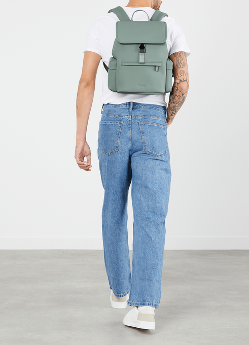 Lipault Lost In Berlin Mini Cargo Backpack  Yoga Green