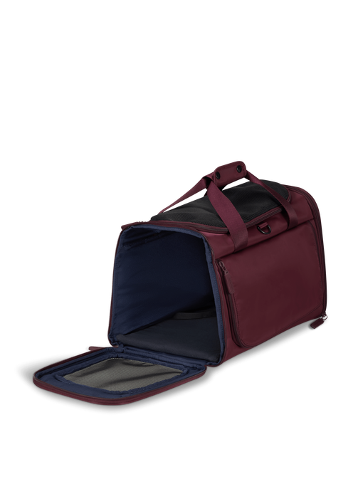 Lipault City Plume Pet Carrier  Bordeaux