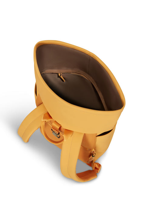 Lipault Lost In Berlin Rolltop Backpack 2.0  Mango Burst