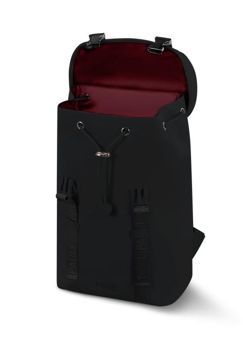 Lipault Lost In Berlin Mini Exile Backpack  Black