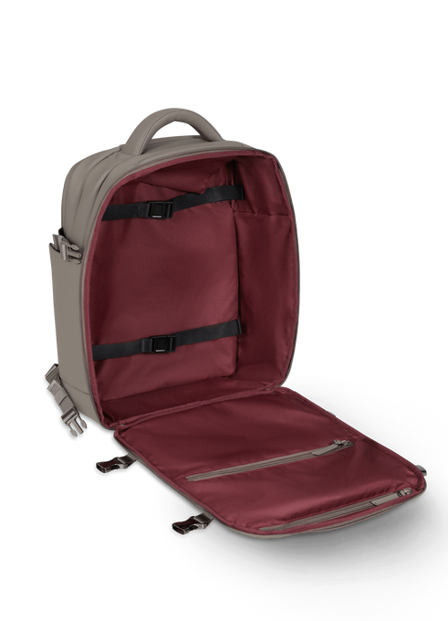 Lipault Lost In Berlin Travel Backpack 2.0  Ash Stone