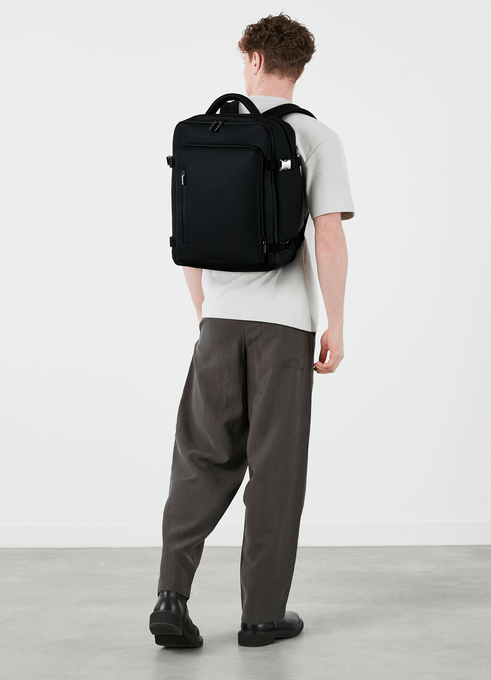 Lipault Lost In Berlin Travel Backpack 2.0  Black