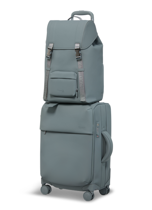 Lipault Lost In Berlin Exile Backpack  Cement Storm