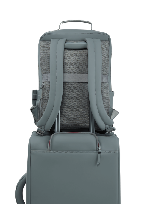 Lipault Lost In Berlin Lifetrotter Backpack  Cement Storm