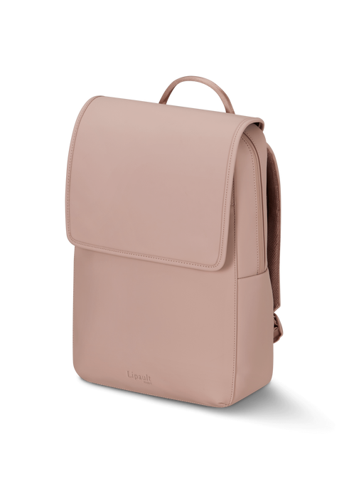 Lipault Lost In Berlin Square Backpack 2.0  Rose Quartz