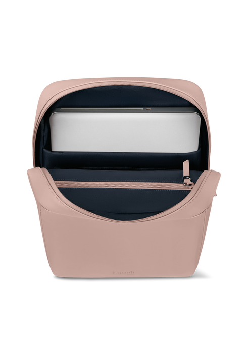 Lipault Lost In Berlin Square Backpack 2.0  Rose Quartz