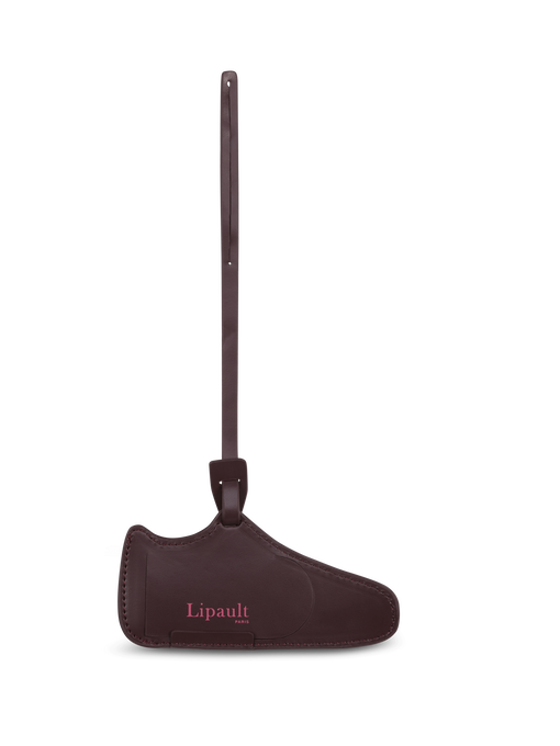 Lipault Lipault Travel Accessories Luggage Tag Sneaker  Bordeaux Lipault Lipault Travel Accessories Luggage Tag Sneaker  Bordeaux