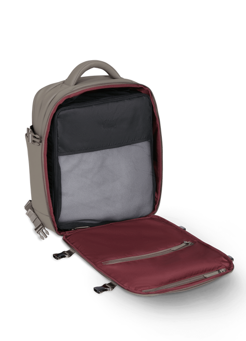 Lipault Lost In Berlin Travel Backpack 2.0  Ash Stone