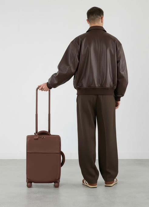 Lost In Berlin Maleta de cabina 55cm | Lipault Lost In Berlin Cabin 2.0 55cm  Spiced Mocha