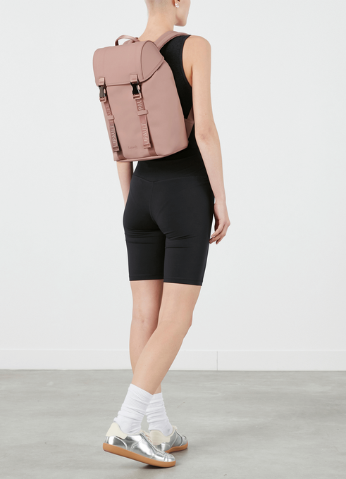 Lipault Lost In Berlin MIini Exile Backpack  Rose Quartz