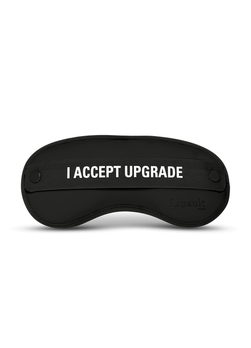 Lipault Lipault Travel Accessories Eye mask  Black Lipault Lipault Travel Accessories Eye mask  Black
