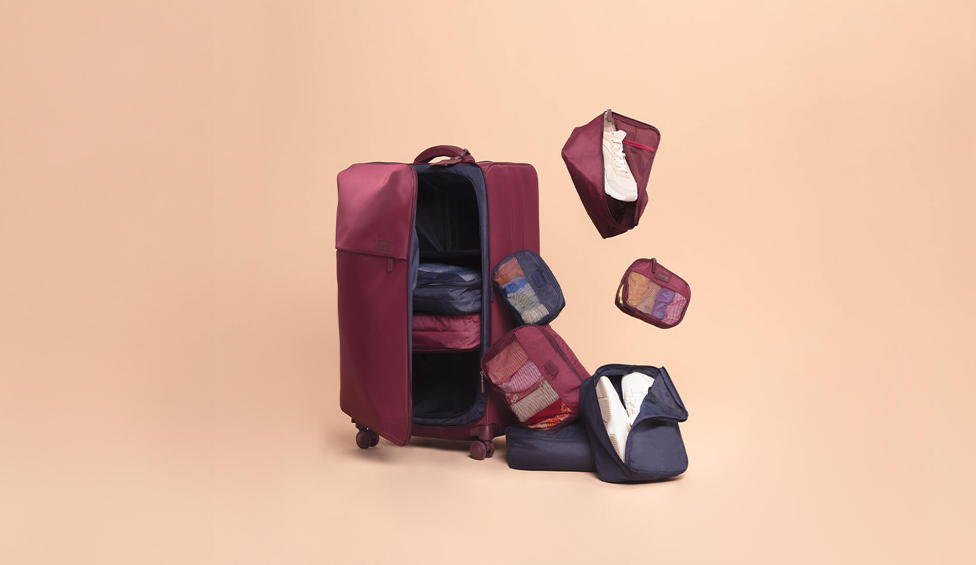 Colección de accesorios Lipault Travel